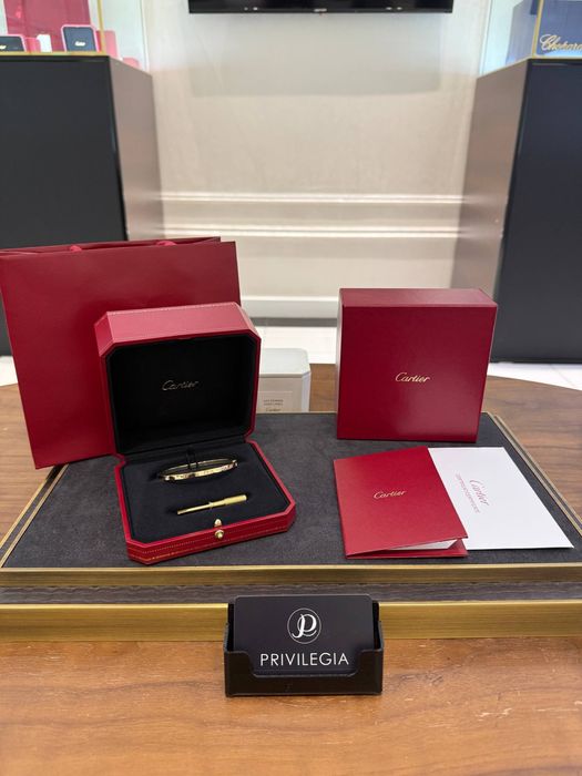 Браслет Cartier Love small model 6 diamonds