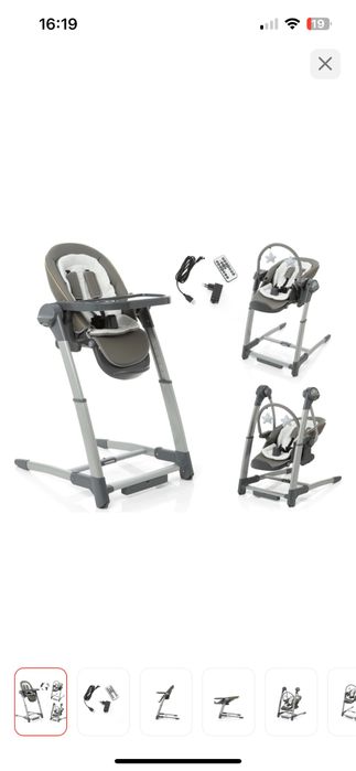 Стульчик трансформер для кормления 3в1 Maribel