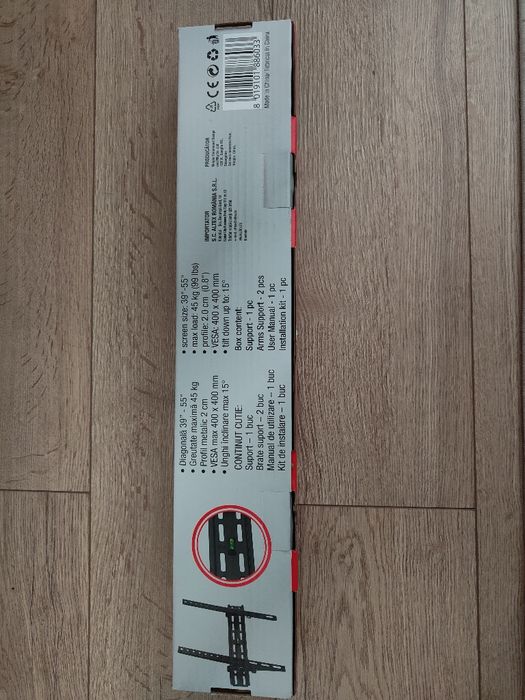 Suport TV de perete ajustabil Cinemount B40T, 32"-60"