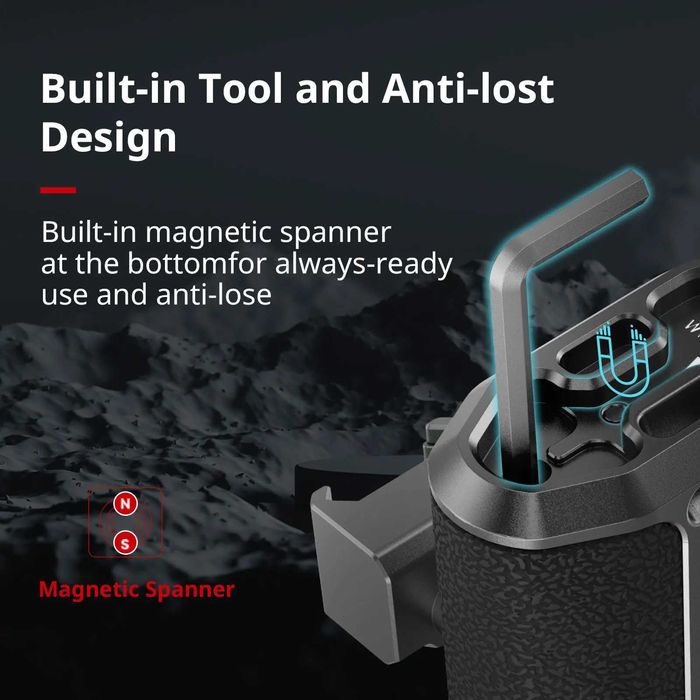 Smallrig 3260 Rotating Nato Handle Left Side, дръжка, ръкохватка, лява