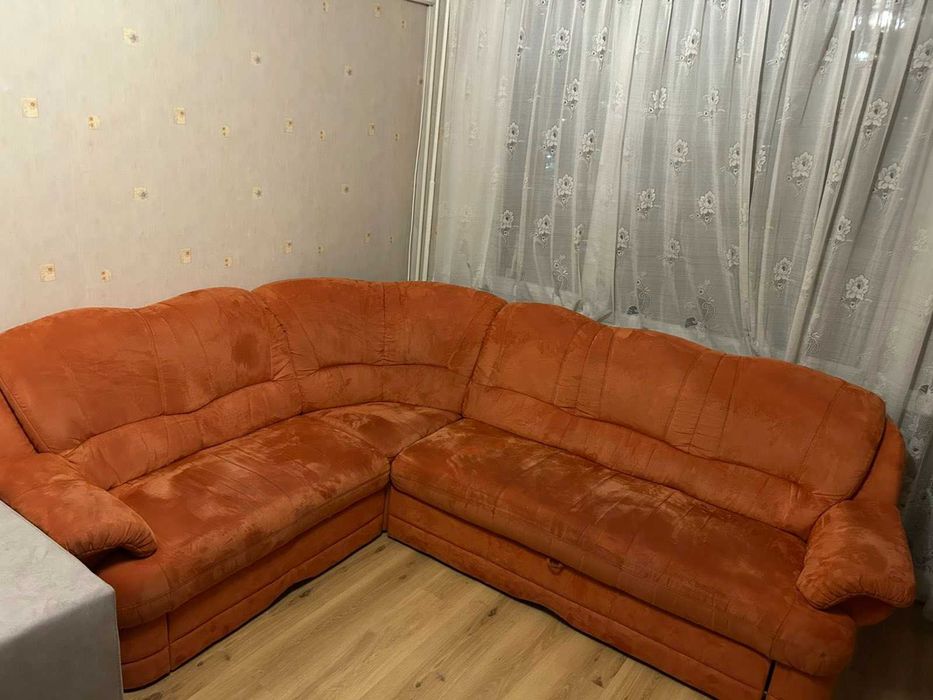 диван ъглов разтегателен употребяван