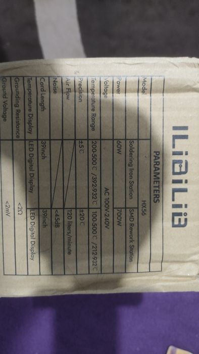 Statie aer cald  2in1, suflantă, statie lipit, pasta flux lipit