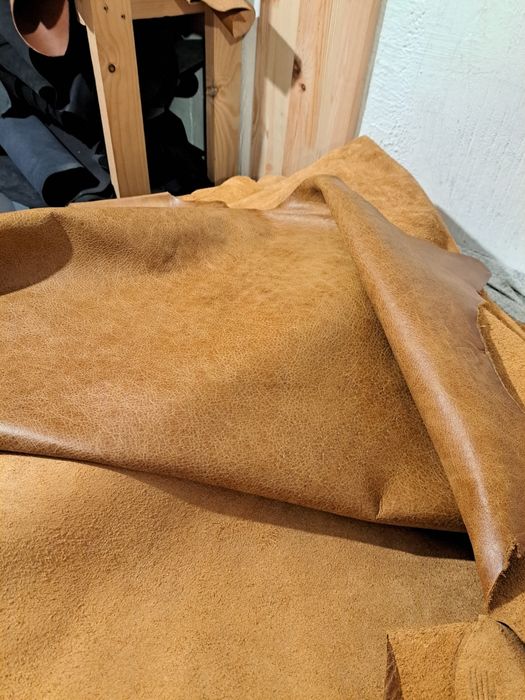 Piele tabacita, piele la metru, leather handmade