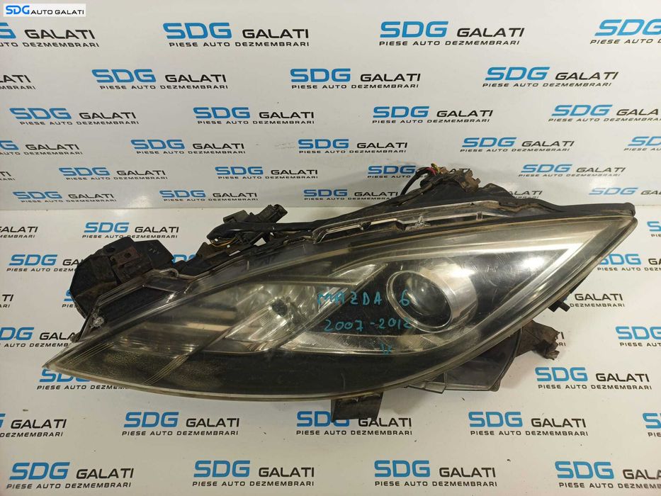 Far Stanga cu Lupa FARA Xenon Mazda 6 GH 2007 - 2012 [L2173]