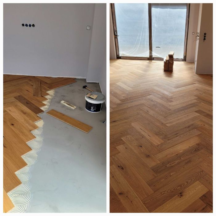 Циклене на паркет и дюшеме