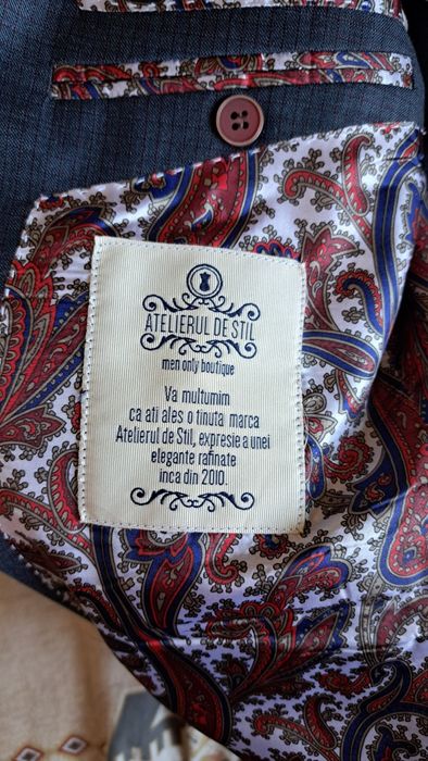 Costum Atelierul de Stil MADE TO MEASURE lana 100%