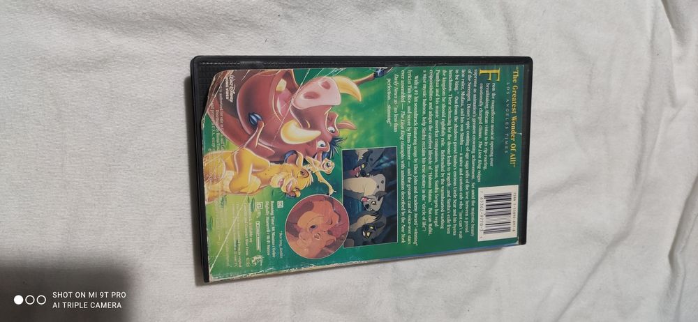 Видео касети с колекционерска стойност Lion king