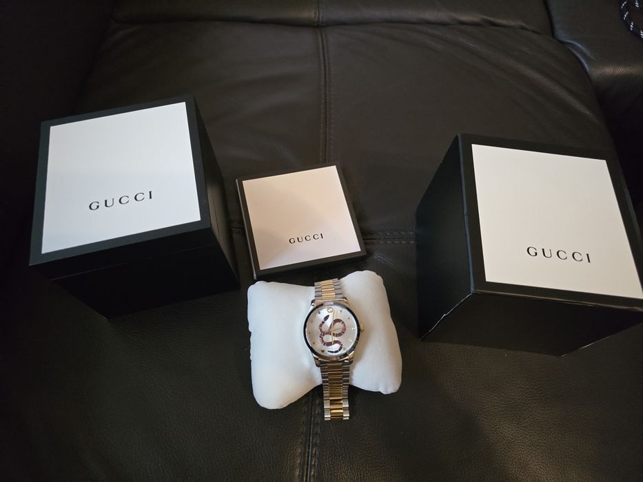 Уникален часовник Gucci snake unisex