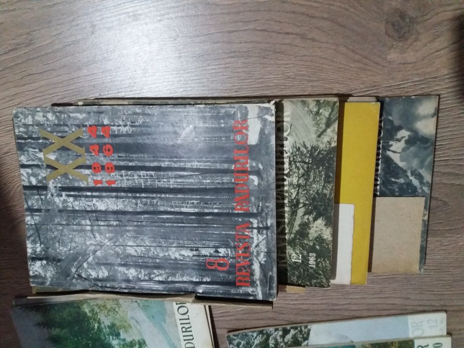 revista Padurilor ani 60-70-80 colectie.