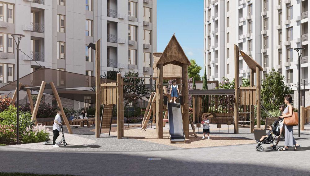 Скидка 20% 2-комн кв 50.04м² ЖК бизнес клас. Биринчи толов 12.000$(КА)