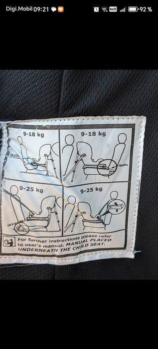 Scaun auto Axkid Duofix