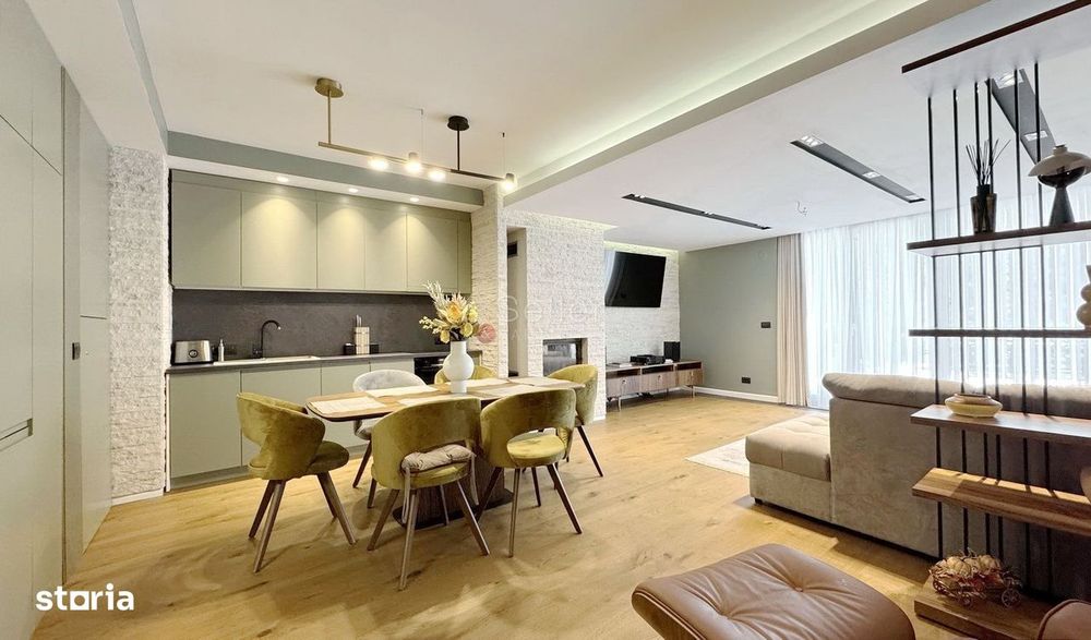 Terase generoase cu vederea spre padure