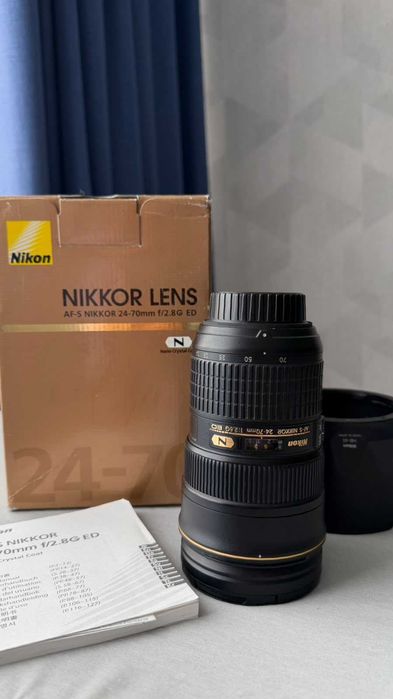 Продается объектив Nikon AF-S NIKKOR 24–70mm f/2.8