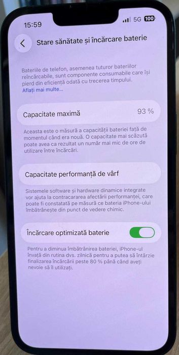 Vând telefon iPhone13 512GB