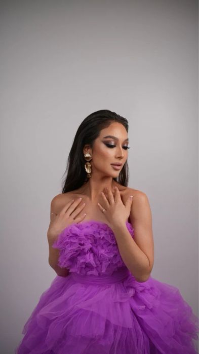 Aida Kaumenova exclusive dress