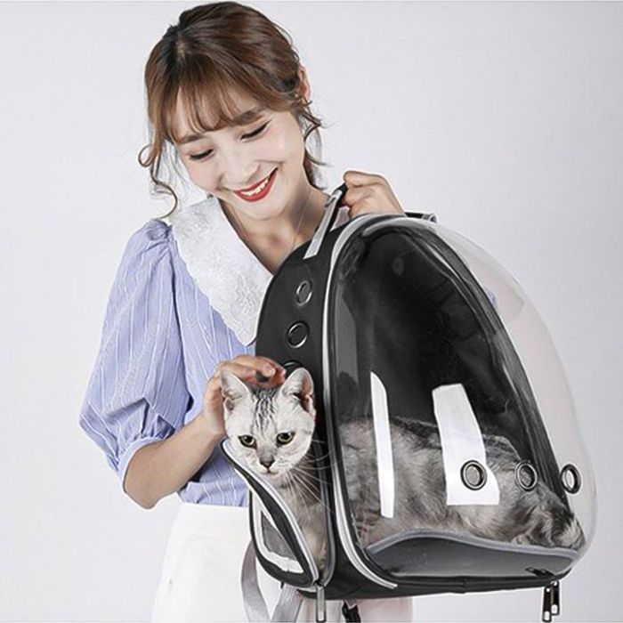 Транспортна раница за домашен любимец - котка/куче/заек