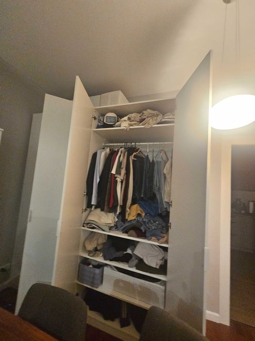 Dressing modular Pax alb Ikea jumatate pret