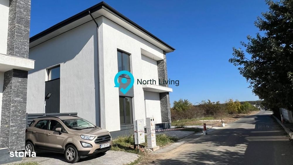 Vila Individuala Noua | 4 Camere | P+1+M | Corbeanca | Teren 500MP |