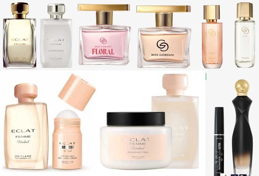 Дамски тоалетни води и парфюми от Avon, Oriflame