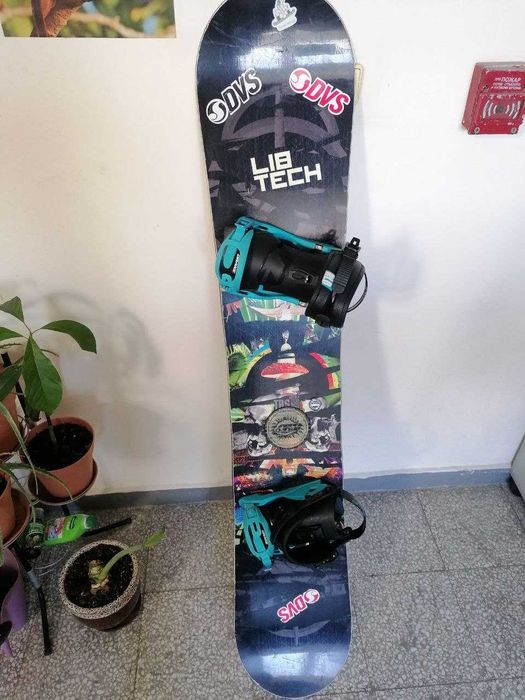 Сноуборд LIBTECH TRS XC2 BTX 159W 2016 и сноуборд обувки BURTON 2023