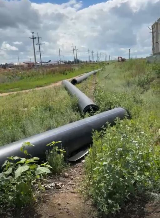 Пластиковая труба для воды