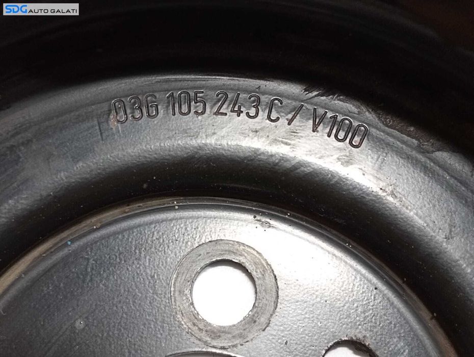 Fulie Vibrochen Seat Toledo 3 1.9 2.0 TDI 2005 - 2009 Cod 03G105243C [M6776]