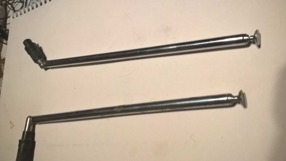 АНТЕННА телескопическая,раздвижная,никелированнаяСССР