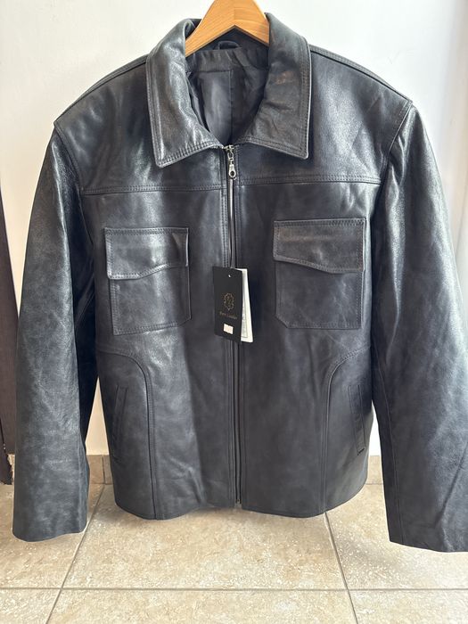 Geacă Piele Naturală Ferri Leather – NOUĂ cu etichetă, Mărimea XL