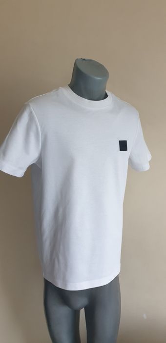 Hugo Boss Tiburt 278 Mercerised Cotton S НОВО ОРИГИНАЛ Мъжка Тениска