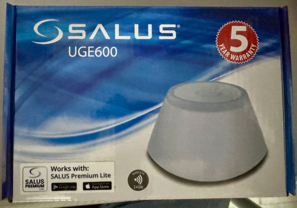 SIGILAT - Salus iT600 Smart Home UGE600 și RX10RF