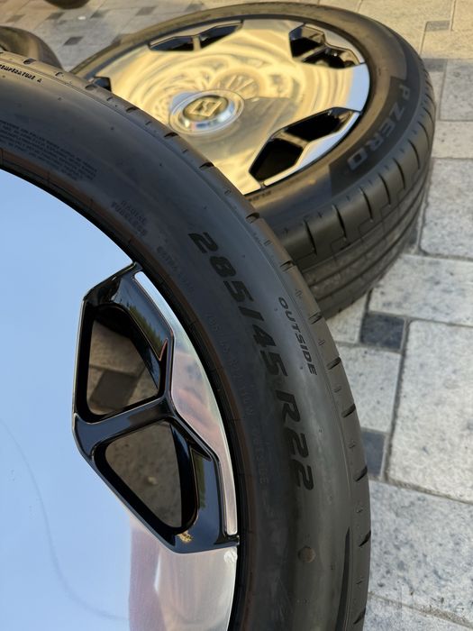 Zeekr X9 arginal 285/45/22 diska balon yengi treilerda kegan maasla
