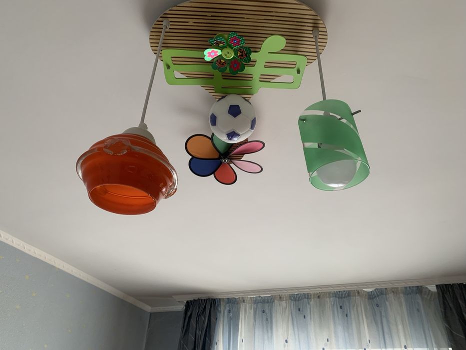 Люстра в детскую комнату