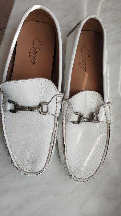 Макасини Кожени 28 см стелка