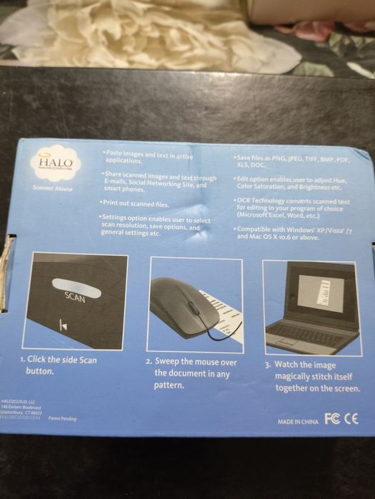 Сканер в виде мышки