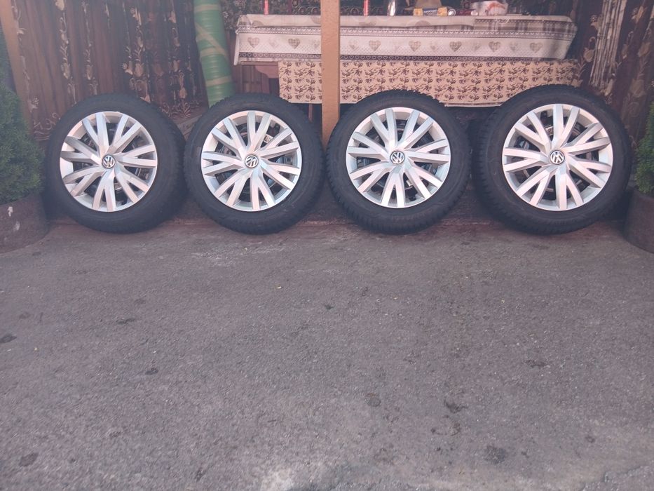 Vând set 4 roţi 205/55/R16 Dot 2019 ( 5x112 )