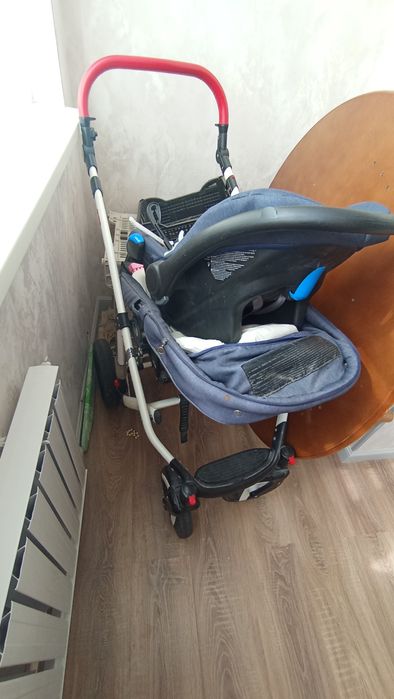 Кровать манеж + коляска