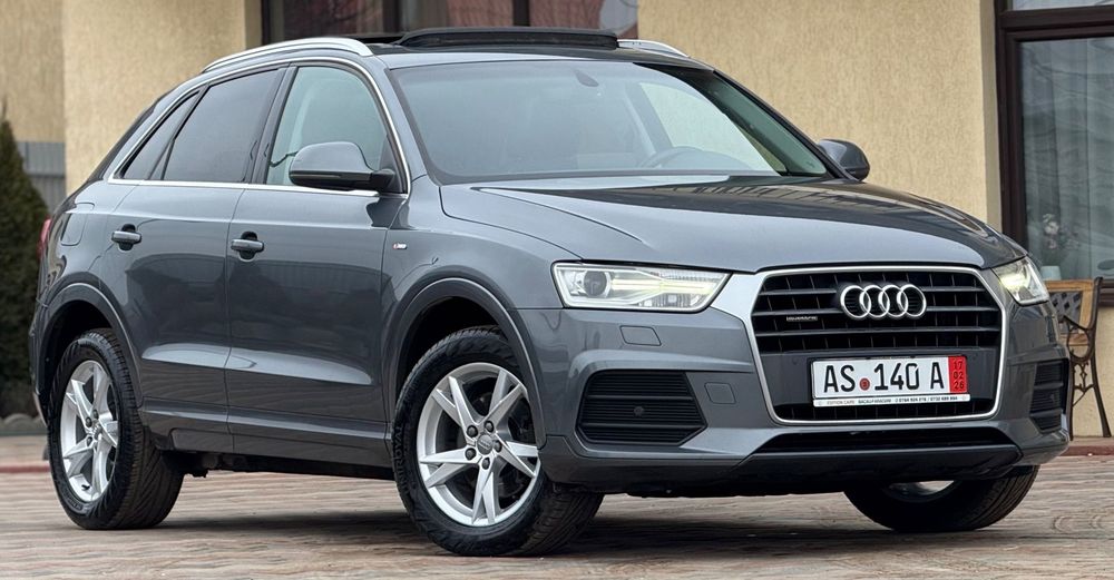 Audi Q3 Audi Q3 Automat S-Line 2.0 Tdi 150 cp Quattro 2017 Panorama