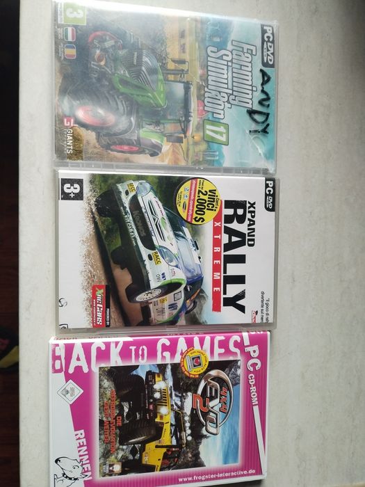 Vând 3 jocuri pt PC sau Laptop