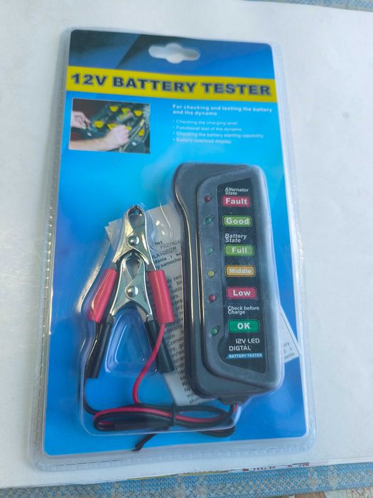Tester baterie auto si alternator