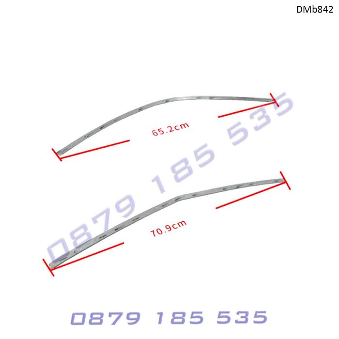 Тунинг хром лайсна предна броня Mercedes S W221 части мерцедес с клас