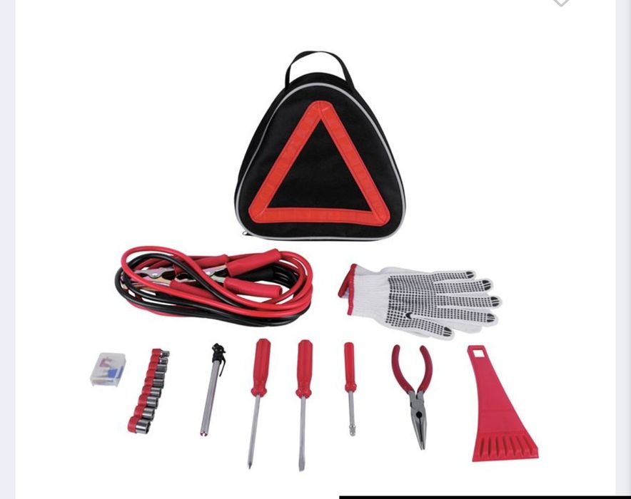 Авариен комплект за автомобил в чанта органайзер, 2 модела