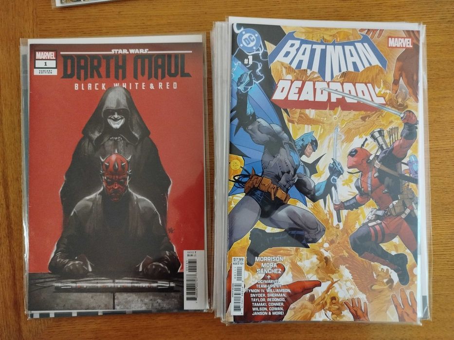 Comic Books Marvel and DC Comics