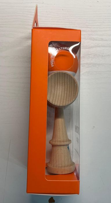 Krom Kendama portocaliu mat