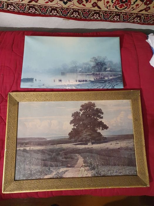 Советские репродукции картин, 2 шт