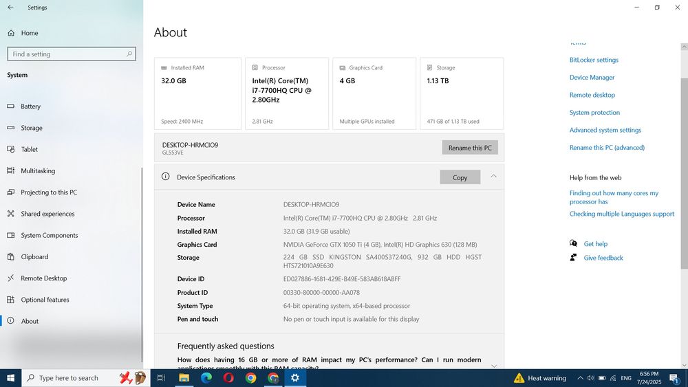 Laptop gaming Asus Rog GL553V