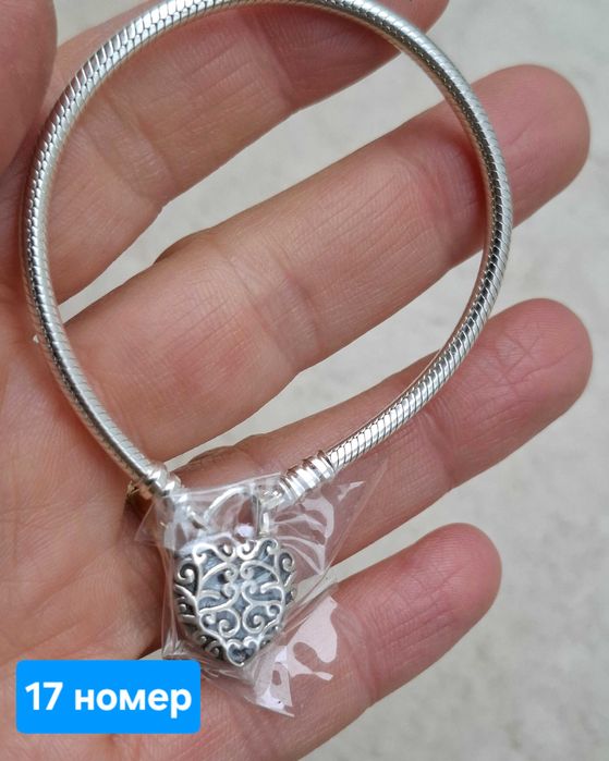 ПАНДОРА сребърни гривни - размер 17