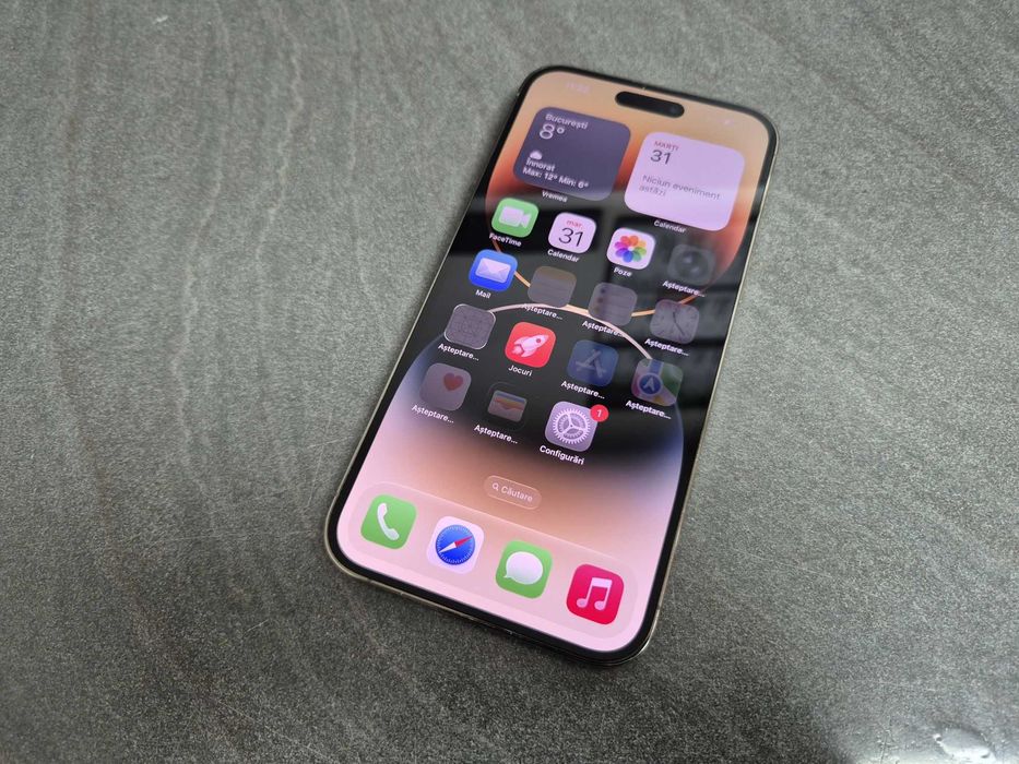 Iphone 14 Pro Max Gold 128Gb neverlocked baterie 81 la suta