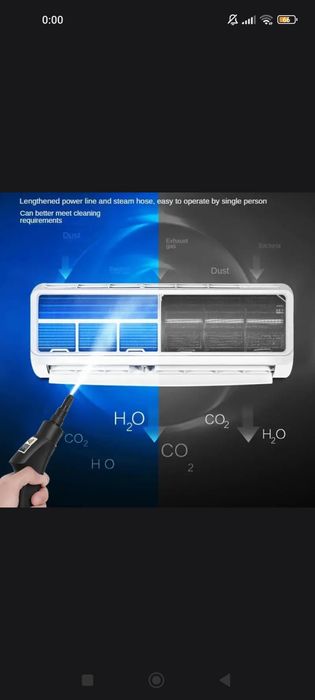 Пароочиститель высокого давления и высокой температуры,
