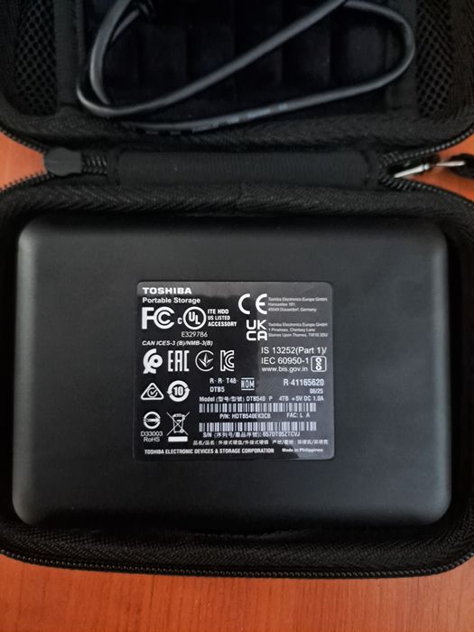 HDD extern Toshiba Canvio Basic 4TB, USB 3.0