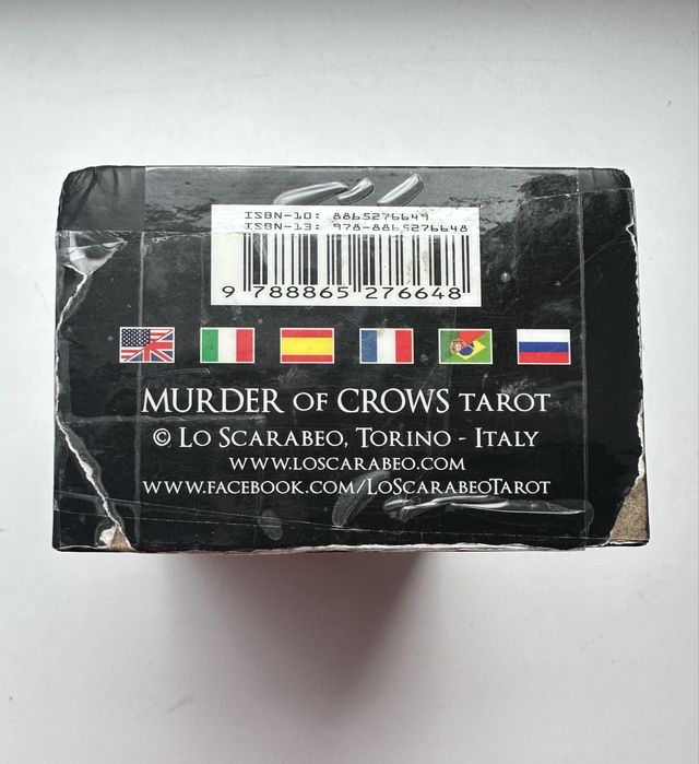 Таро Ворон Оригинал MURDER CROWS TAROT